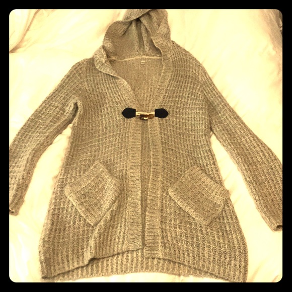 Hooded sweater cardigan - Picture 1 of 1